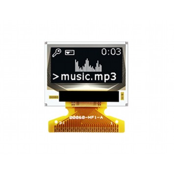 -40℃液晶屏 2.4寸OLED单色液晶屏-JX12864B0W01