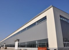 生产车间外景图，液晶屏生产车间
